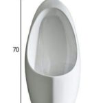 Tiểu nam treo 70P cơ kèm van nhấn đồng+đai