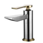VÒI RỬA MẶT  JOTTO MS3002 (trắng vàng)