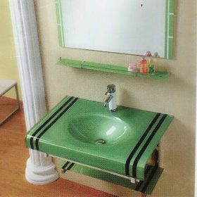 Bộ chậu kính cường lực Mã số 7022