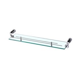 Kệ kính chân kẹp bóng Inox 304